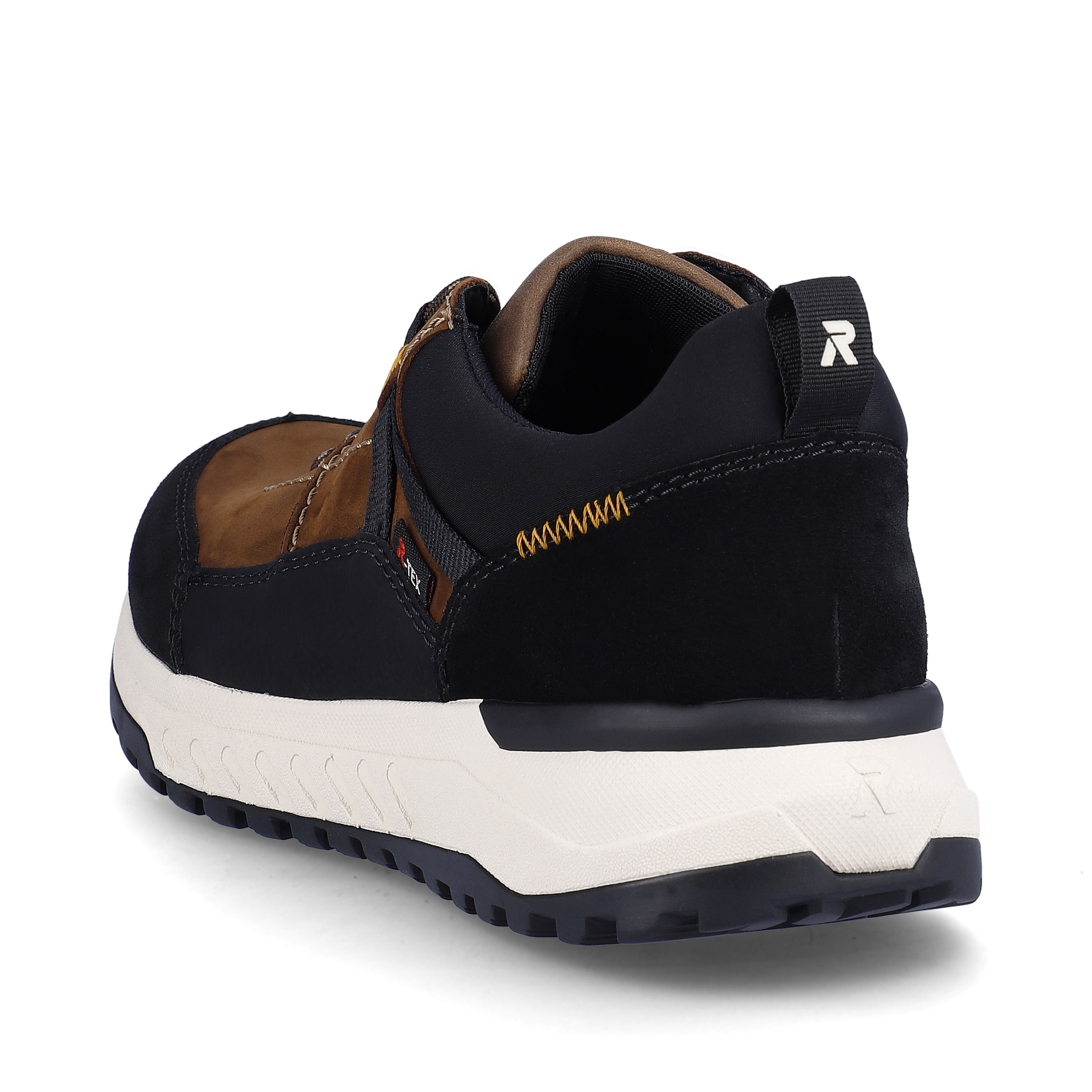 Rieker Herren Sneaker Low nut-brown black