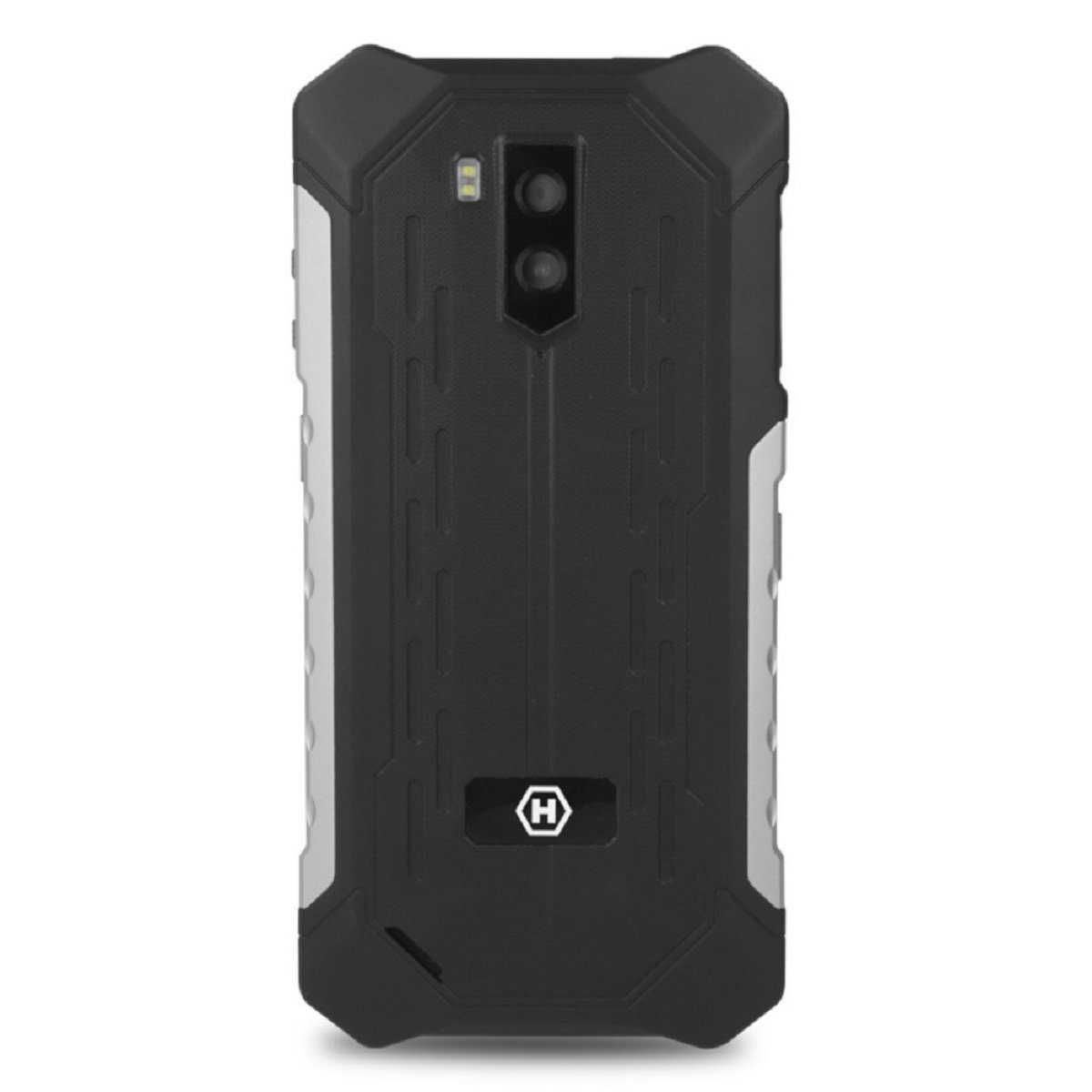Hammer Iron 3 LTE Smartphone 5,5-Display, 5000 mAh Wasserdicht Schwarz-Silber Smartphone