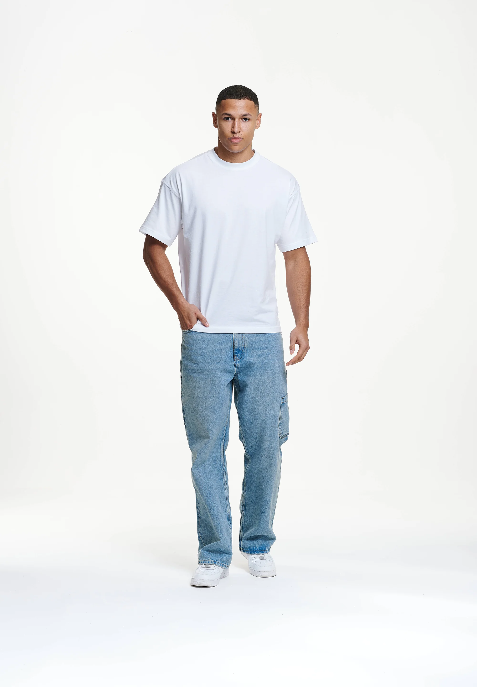 2Y Studios ELADAN WORKER BAGGY - Vaqueros holgados