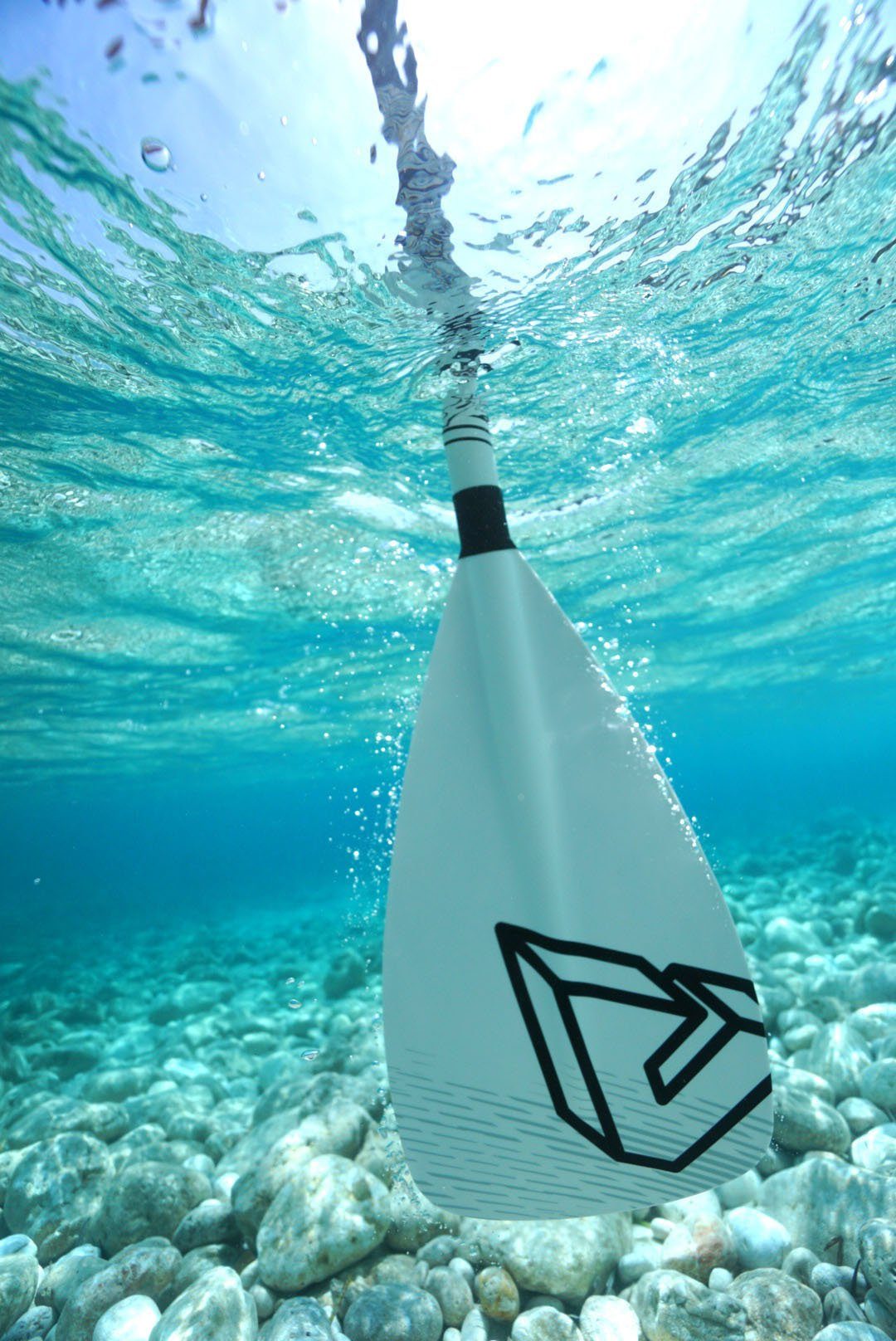 Aqua Marina Solid Paddle Fiberglass 3 teilig Stand-Up Paddel SUP-Paddel