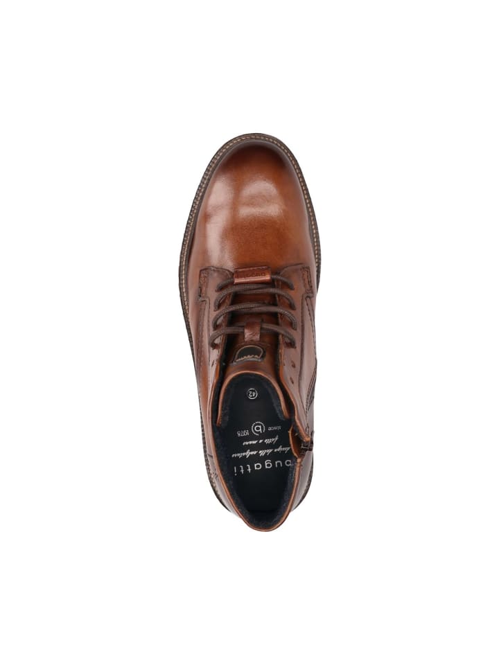 Bugatti Schnürstiefel in cognac günstig kaufen