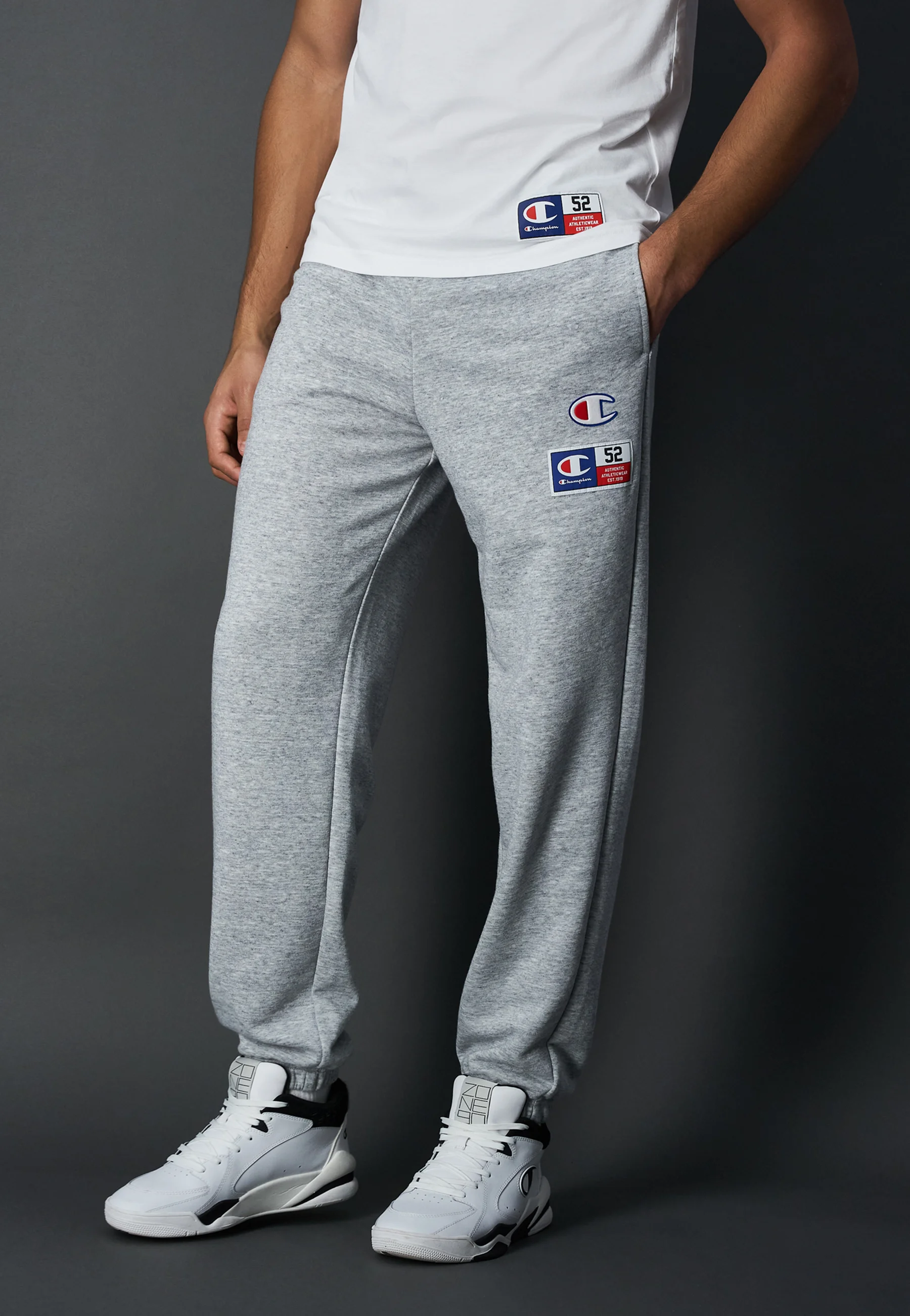 Champion ELASTIC CUFF RETRO - Pantalones deportivos