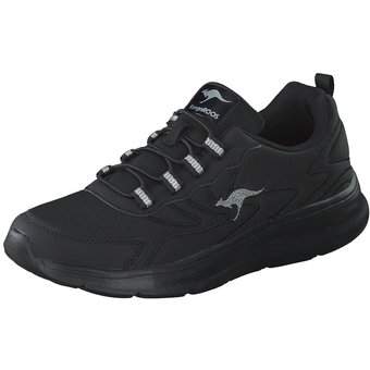 KangaROOS KJ Flex Sneaker in schwarz