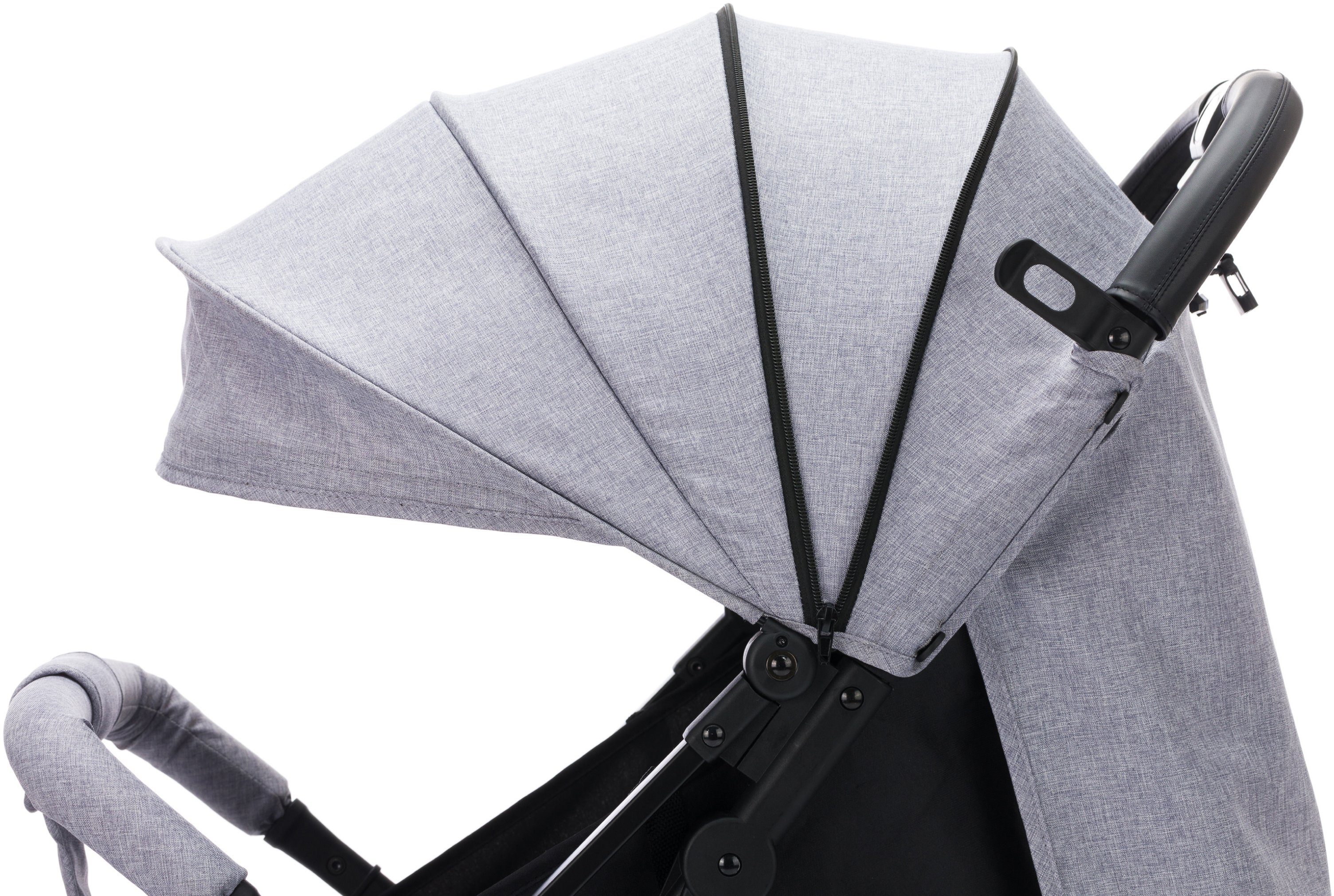 Fillikid Sport-Kinderwagen Styler, hellgrau melange, mit Trolleygriff