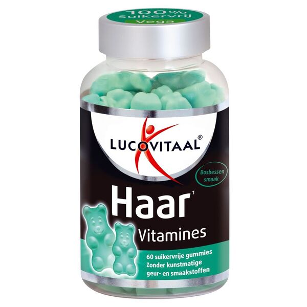 Lucovitaal Haarvitamin-Gummibärchen, 60 Stück