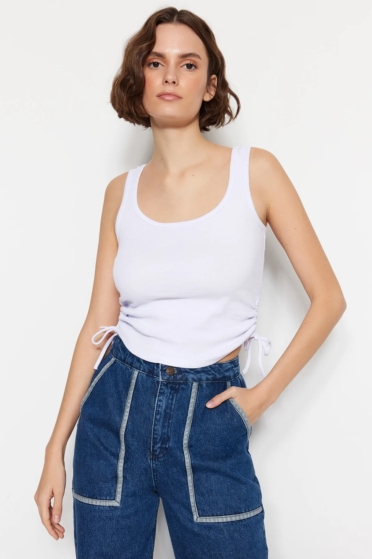 Trendyol Collection  Unterhemd - Dunkelblau - Slim Fit