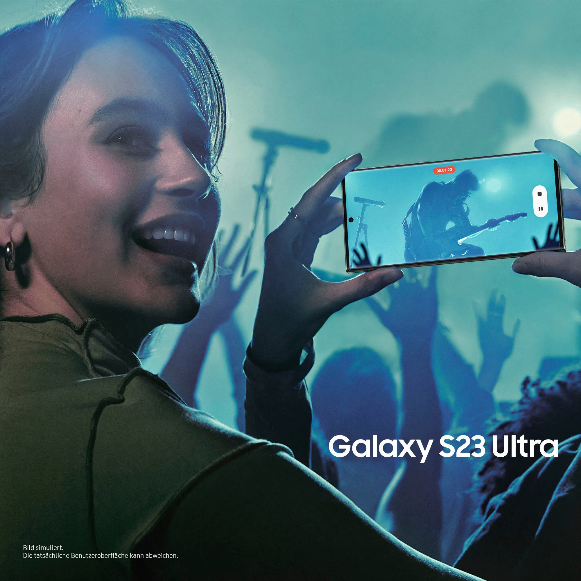 Samsung Galaxy S23 Ultra Smartphone (17,31 cm/6,8 Zoll, 512 GB Speicherplatz, 200 MP Kamera)