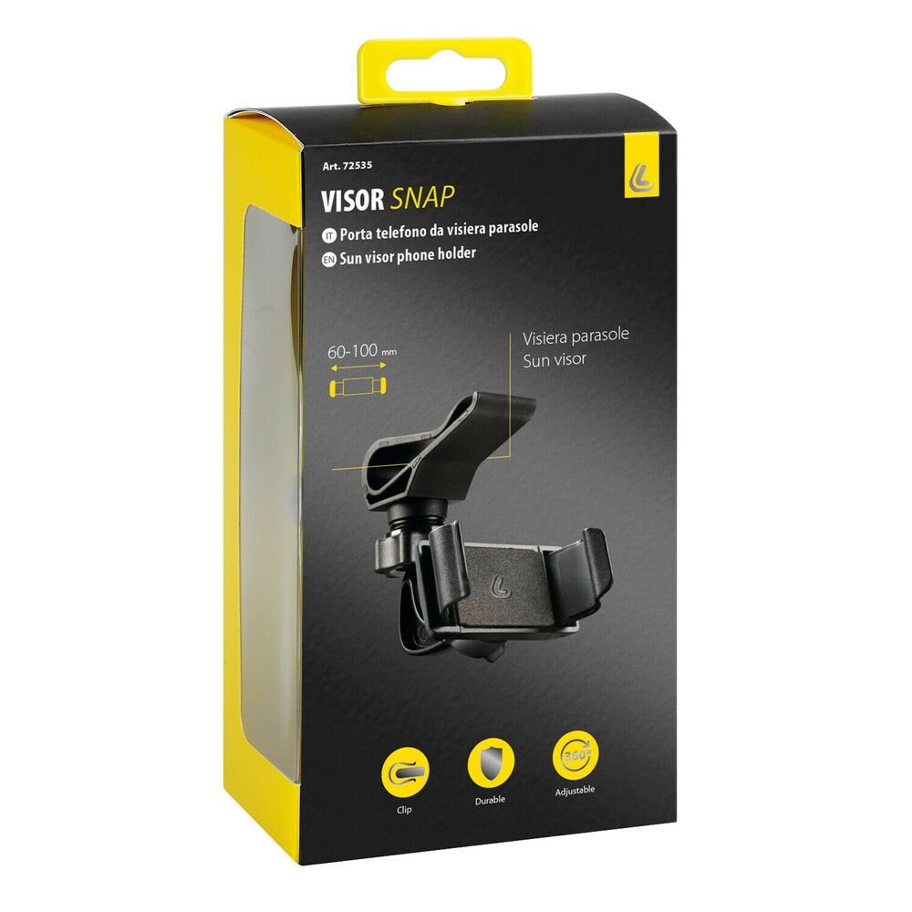 Lampa Visor Snap Handyhalterung mit Sonnenblendenbefestigung