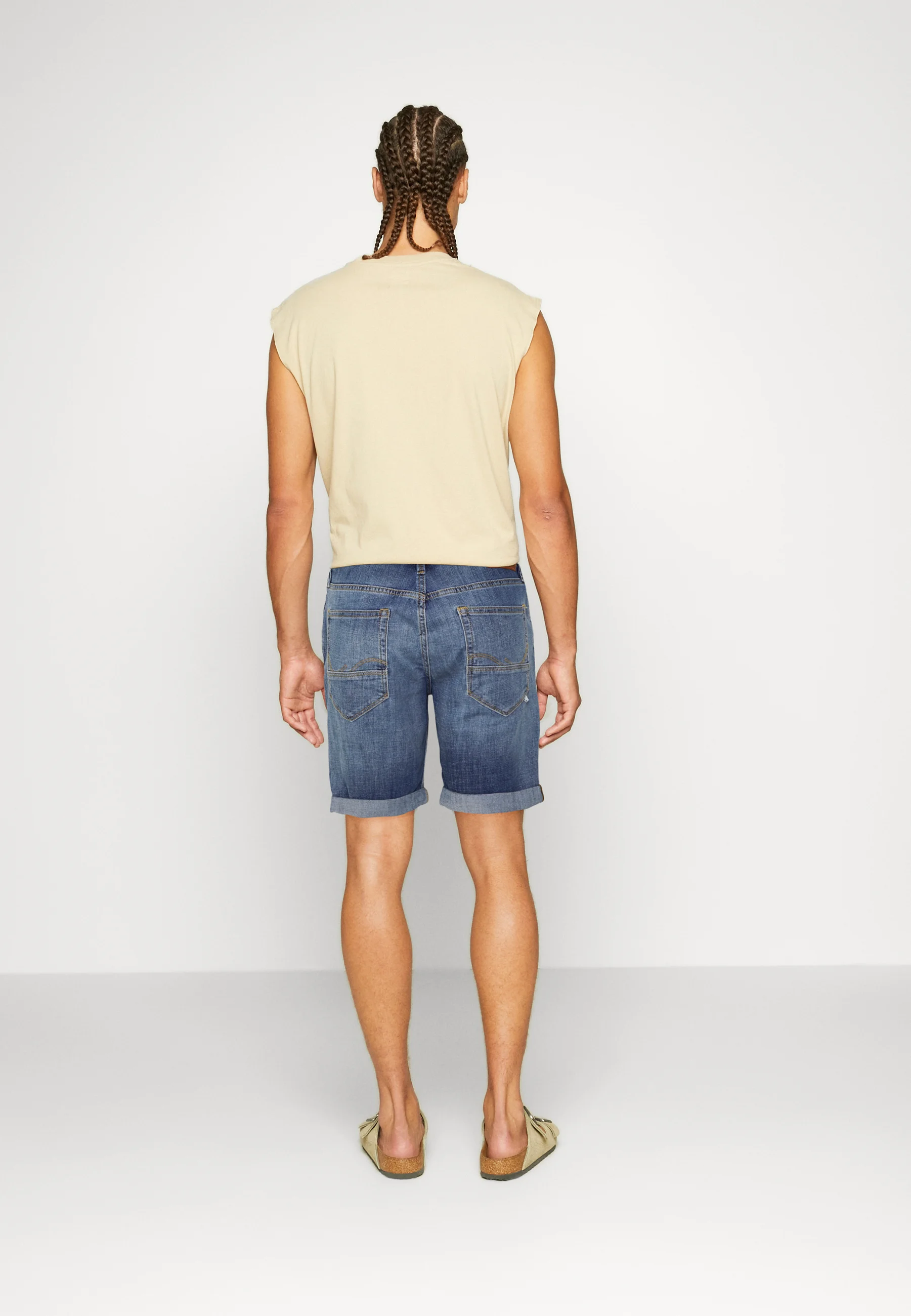 Jack & Jones JJIRICK JJFOX - Pantalones cortos vaqueros