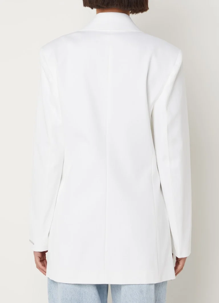 Blazer Calvin Klein con spalline e tasche a filetto