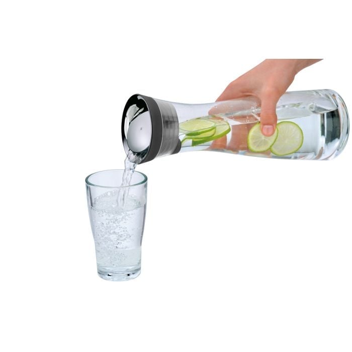 Basic Wasserkaraffe, 1 l, Edelstahl