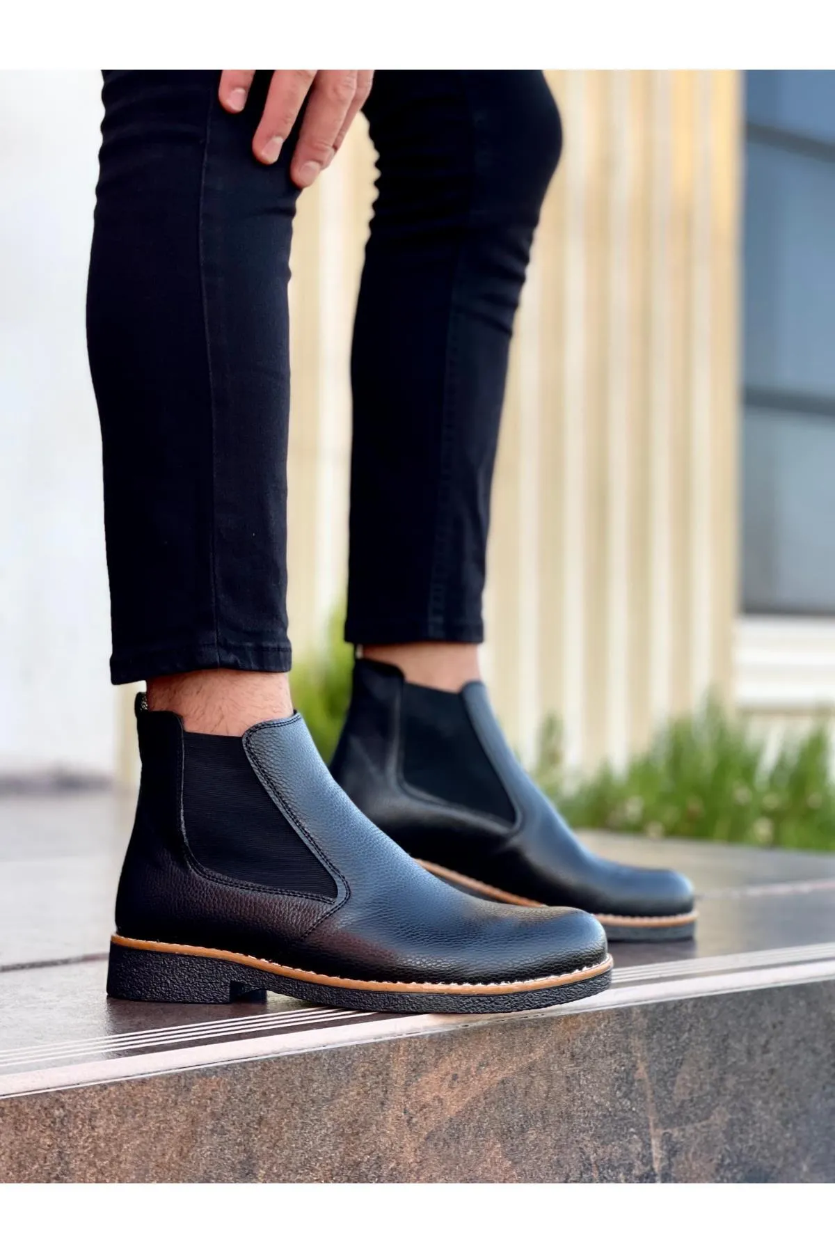MUGGO  Stiefelette - Schwarz - Flacher Absatz