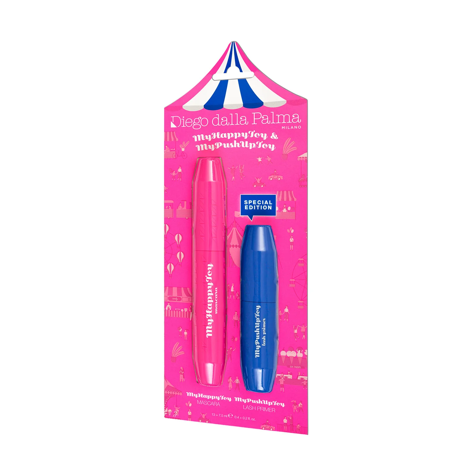 Myhappytoy Eyes Kit Mascara + Mini Primer - Meikkisetti, Ripsiväri