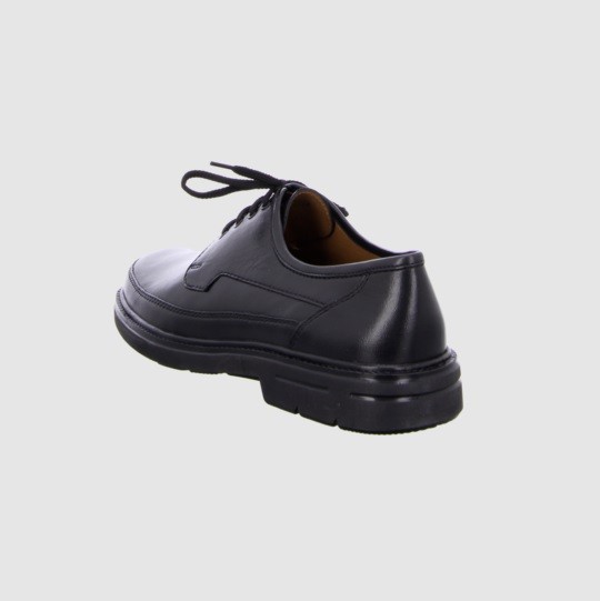 SIOUX Freizeit Schnürer schwarz Business Schnürschuh Marcel