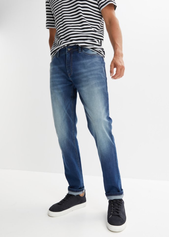 Regular Fit Stretch-Jeans, Tapered