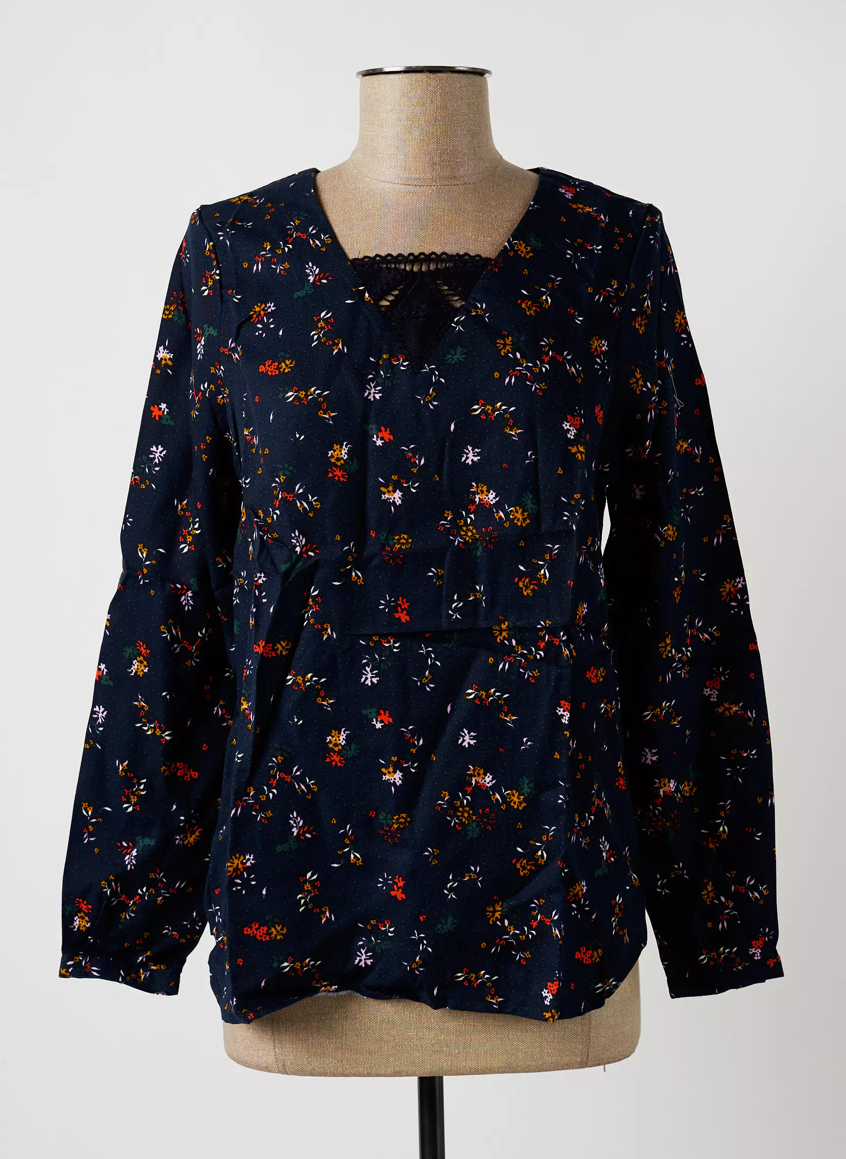 La Fiancee Du Mekong Blouses Femme couleur bleu