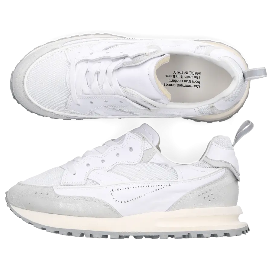 Hidnander - Sneaker low HD2W Kalbsleder - weiß