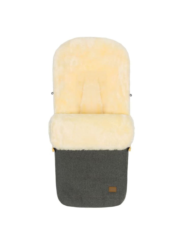 fillikid Lammwoll-Fußsack Bernina Wool für Buggy, in grau günstig kaufen onesize