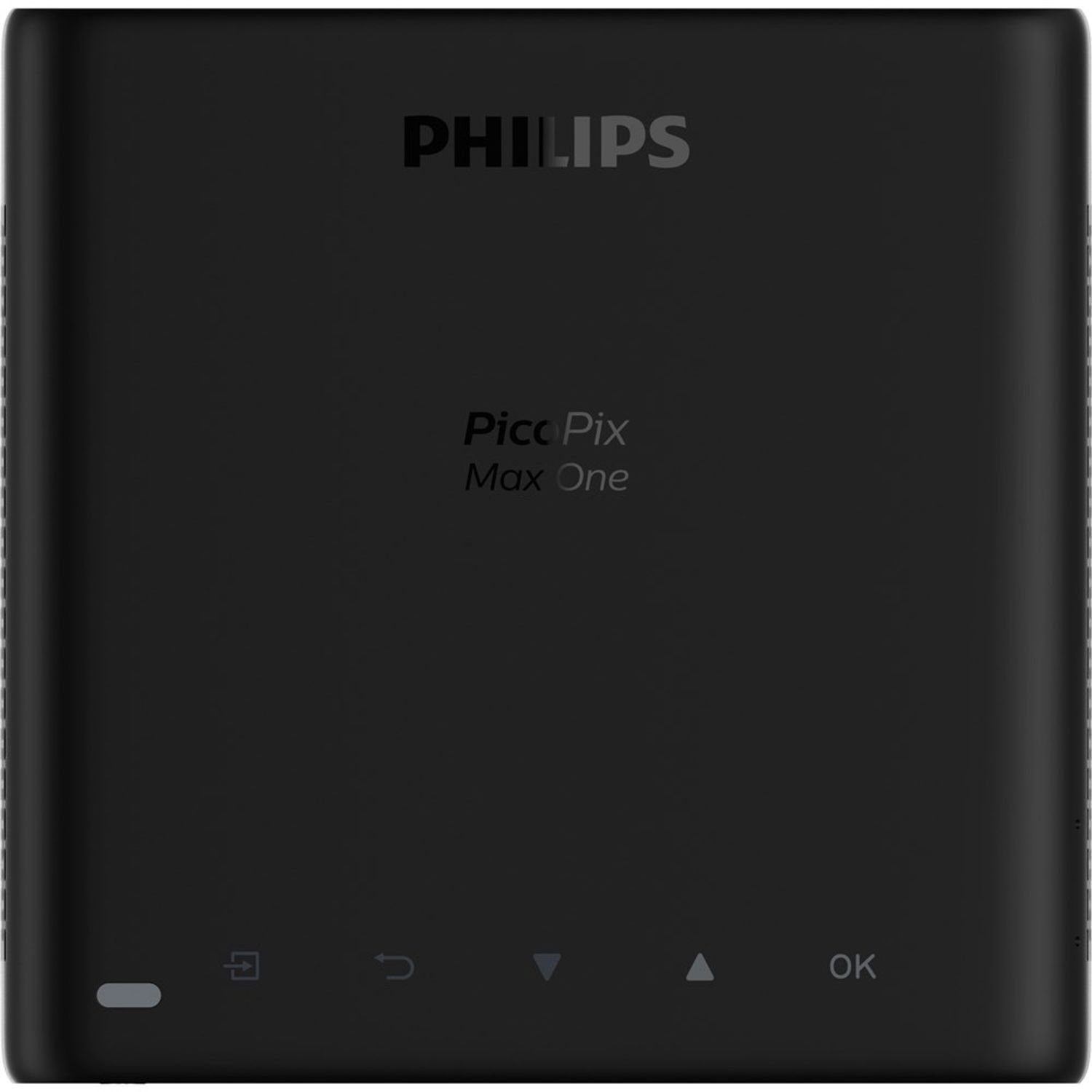 Philips PicoPix Max One leiser Mini Beamer mit nativem FullHD, HDR10 Portabler Projektor (10.000:1, 1.920 x 1.080 px, ultrahell, bis zu 300 cm (120), 5 Std. Akkulaufzeit)