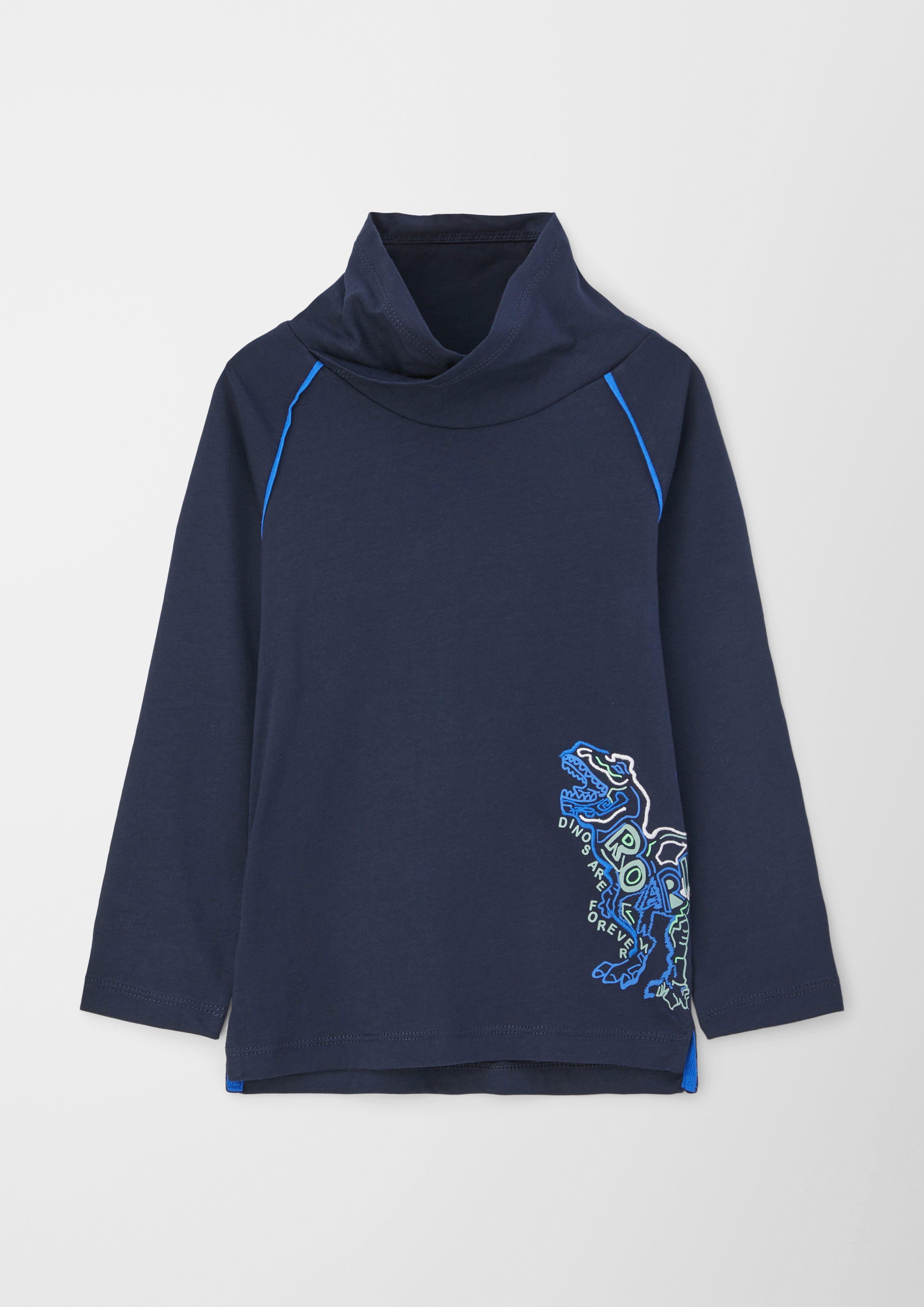 Longsleeve mit Schalkragen  2122967-5952