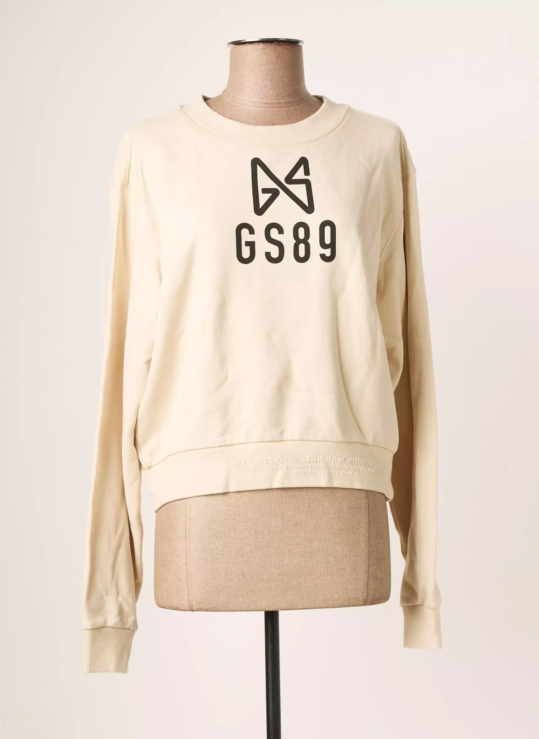 G Star Sweats Femme couleur beige