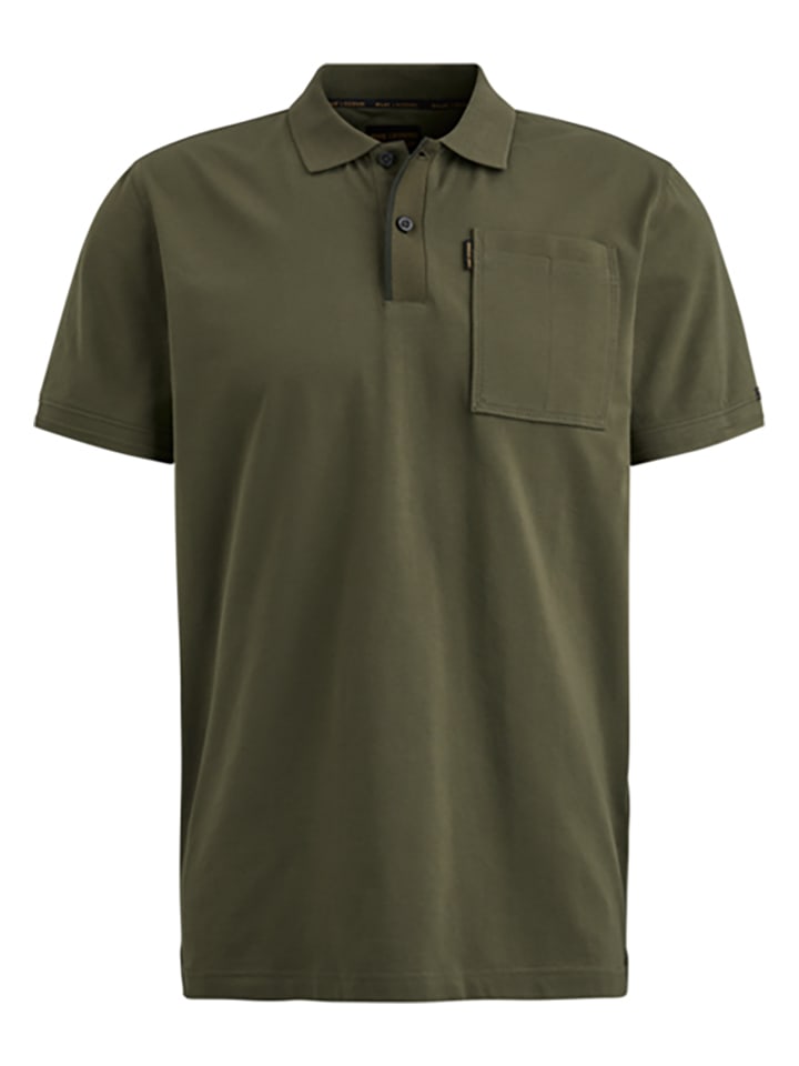 PME Legend Poloshirt in Khaki günstig kaufen