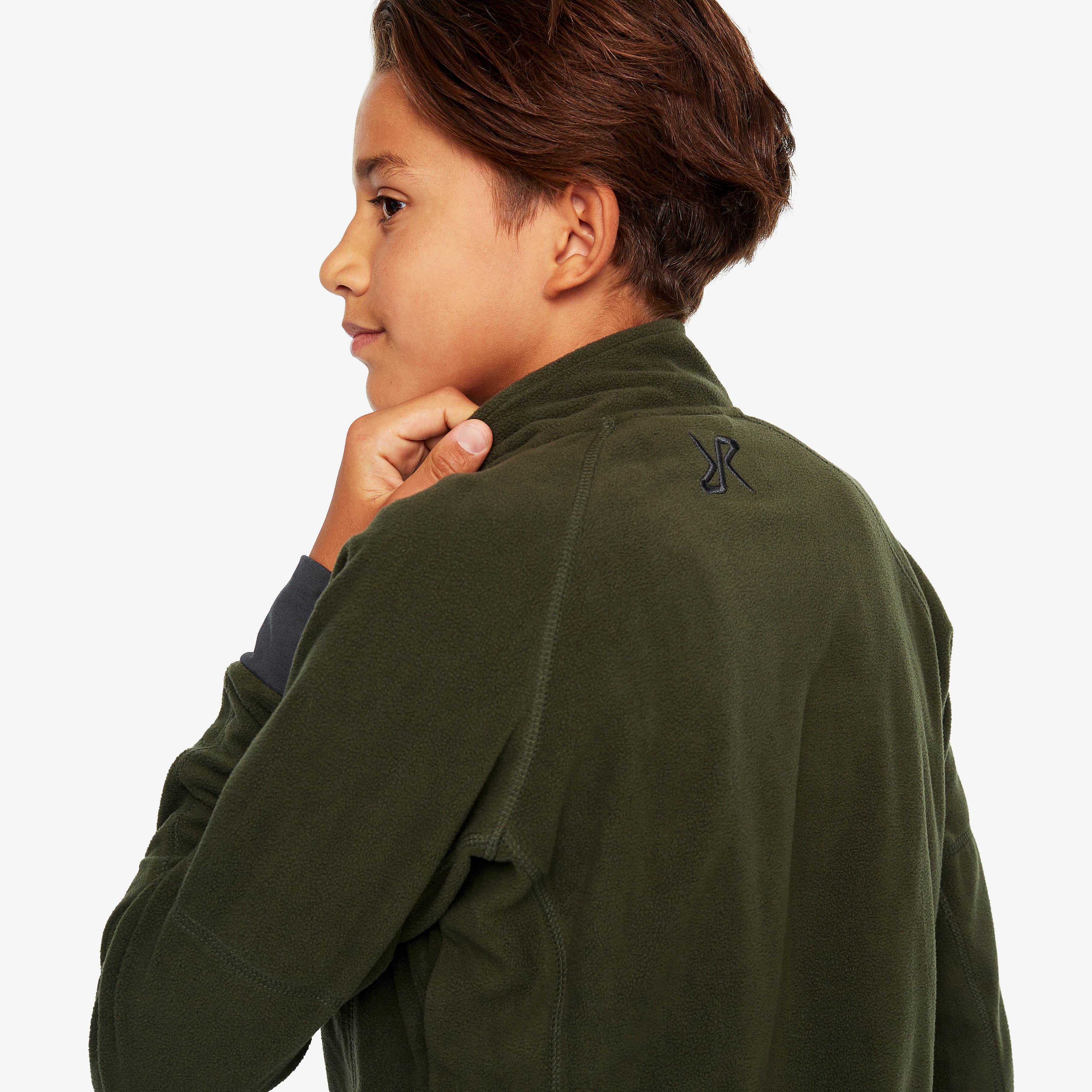 Trekker Fleece Teens Forest Night