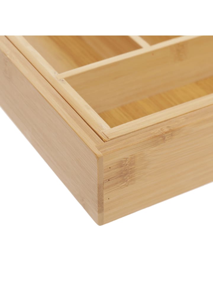 relaxdays Besteckkasten in Natur günstig kaufen onesize
