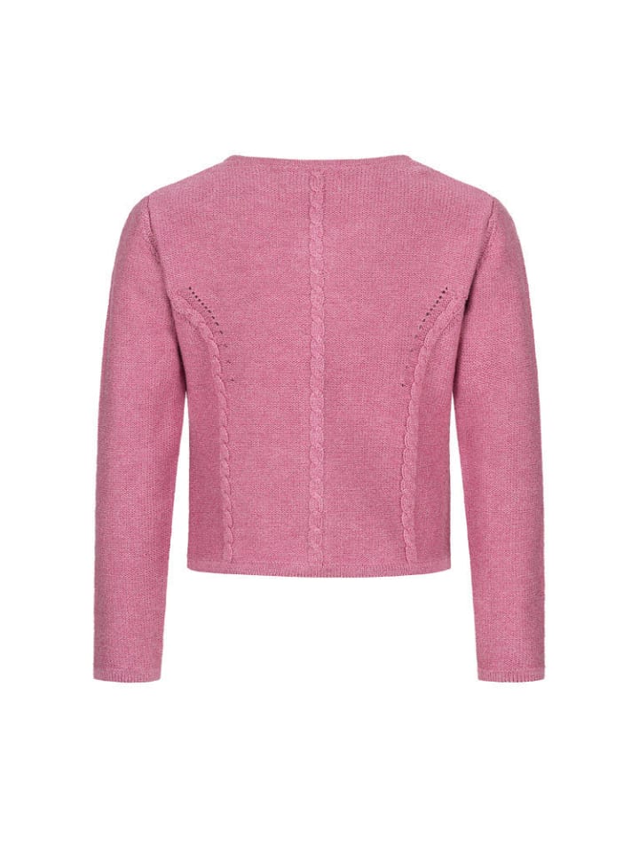 Nübler Kinderstrickjacke Amira Madl in Rosa günstig kaufen