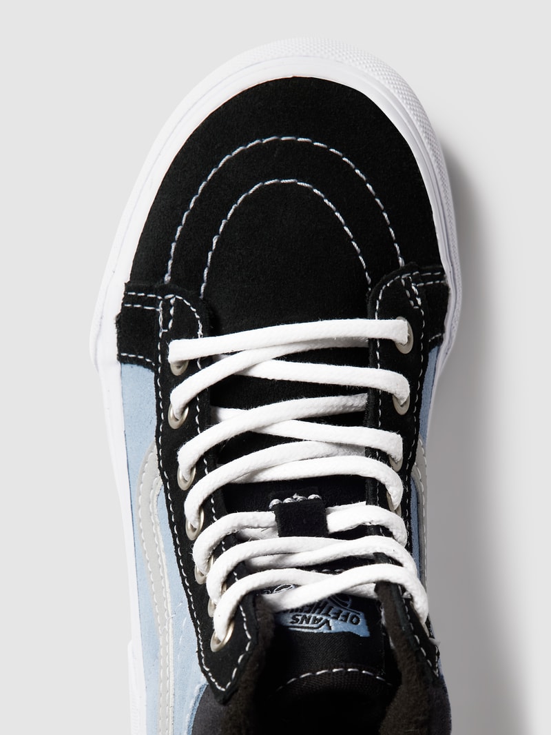 High Top Sneaker mit Label-Details Modell 'SK8-HI' in hellblau