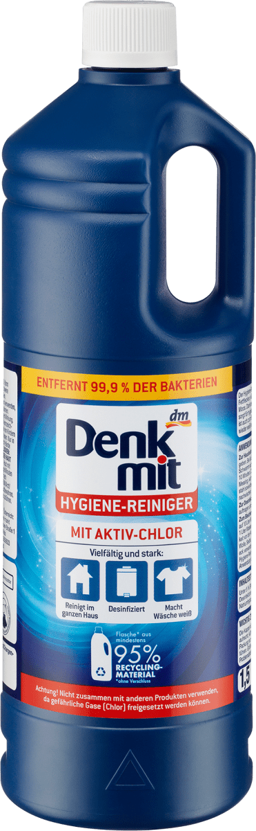 Hygienereiniger mit Aktiv-Chlor, 1,5 l