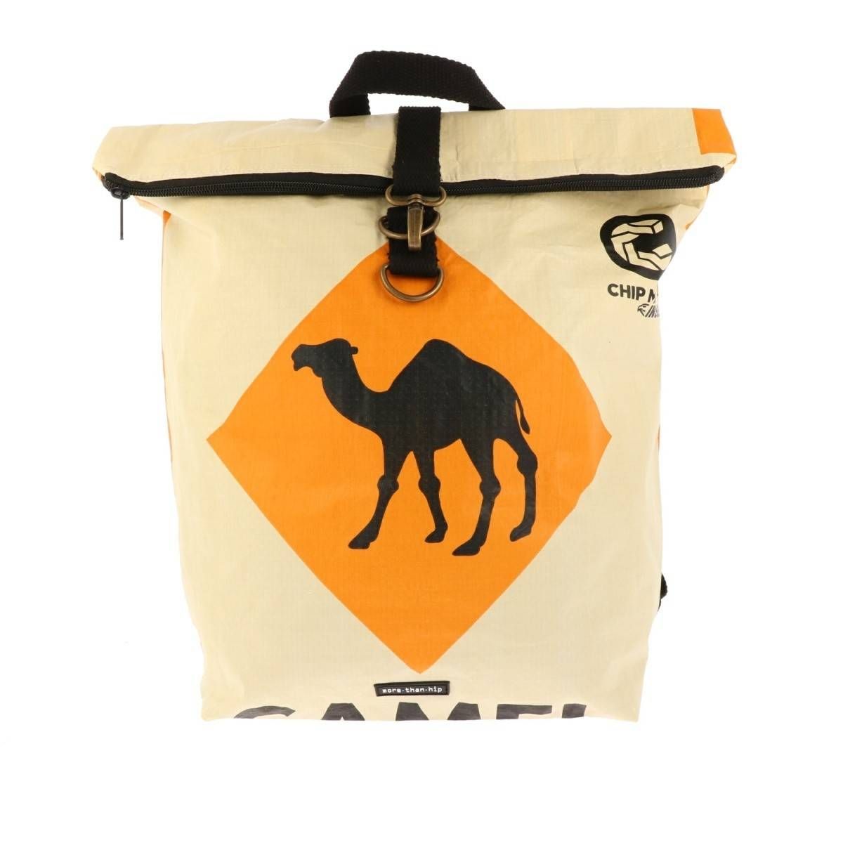MoreThanHip Tantor Kamel Rolltop-Rucksack