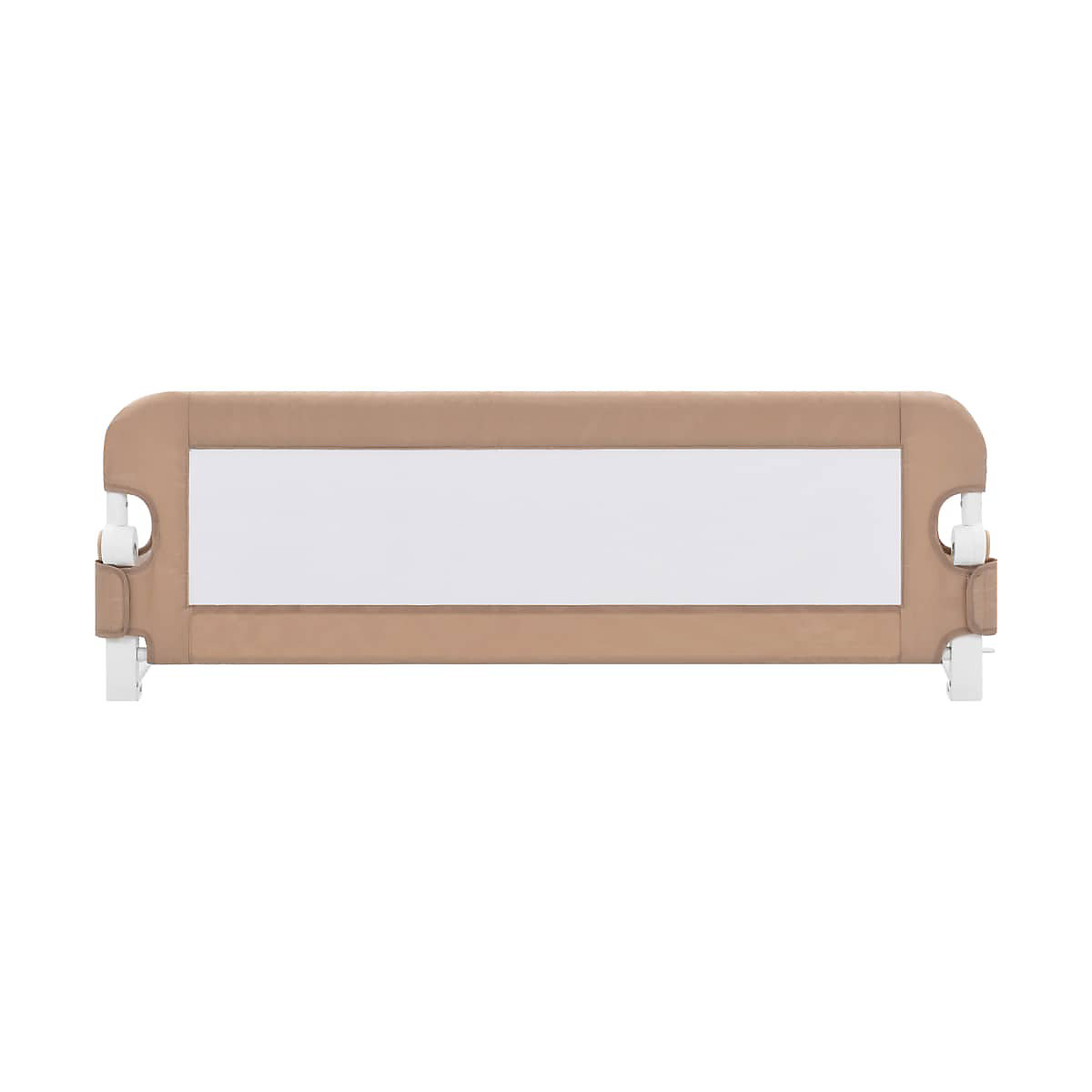 Kleinkind-Bettschutzgitter Taupe 120x42 cm Polyester