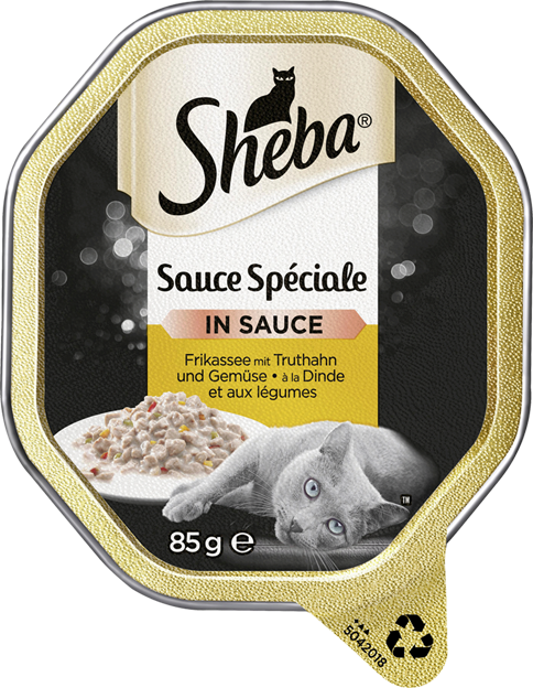 Sheba Sauce Speciale Frikasse mit Truthahn & Gemüse