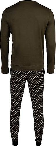 BOSS Pyjama Relax Long Set Rib