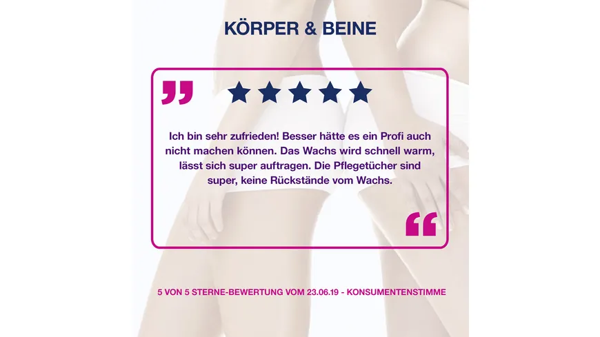 Veet Easy Wax elektrisches Warmwachs Roll on System