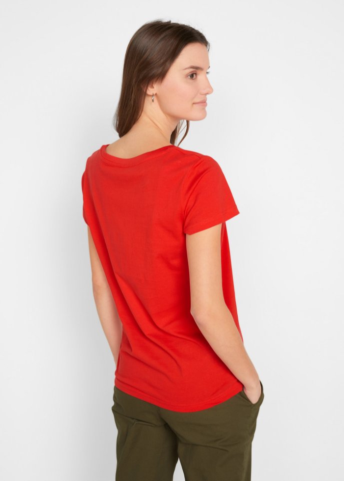 Rundhals-Shirt, Kurzarm (5er Pack)