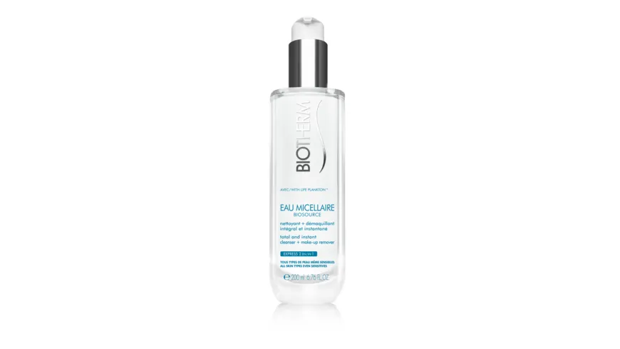 BIOTHERM Biosource  Eau Micellaire 3-in-1 Reinigungswasser 200 ml