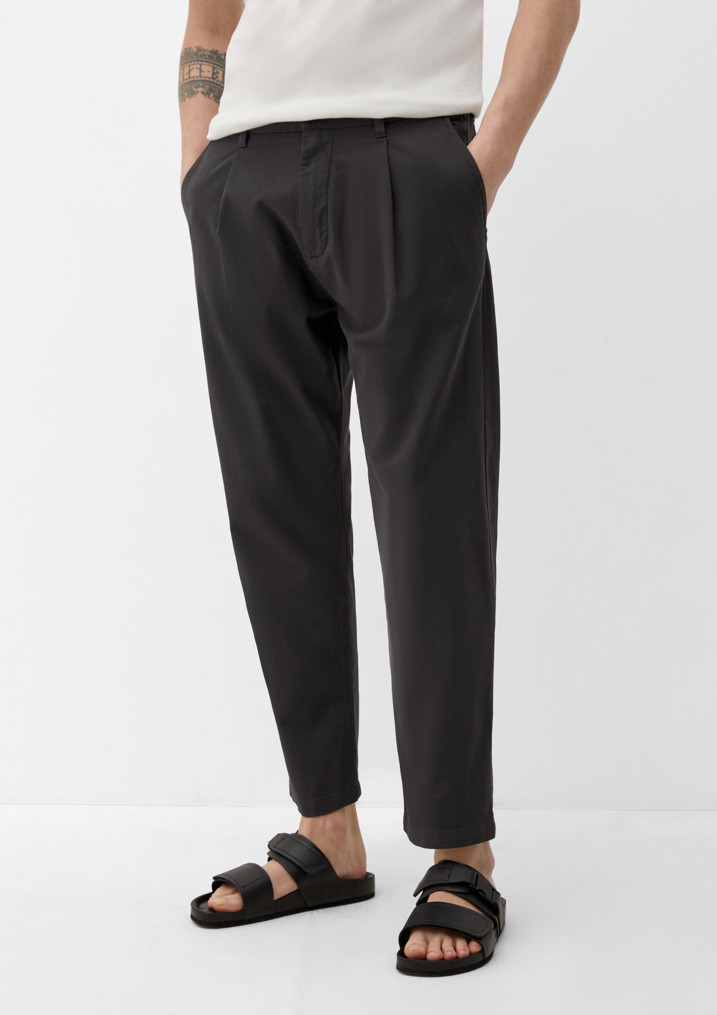 Relaxed: Stoffhose mit geradem Bein  2128965-98K4