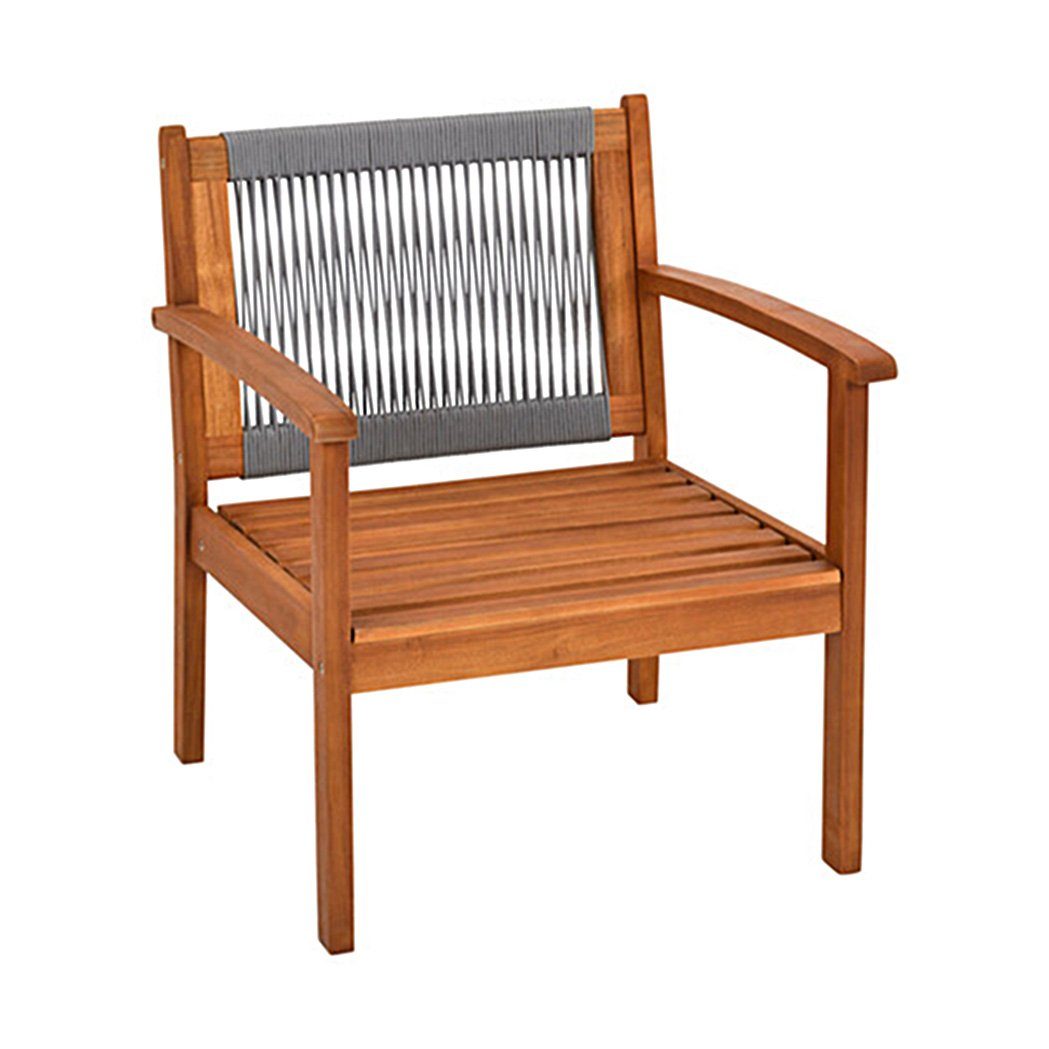 boho living® Gartenlounge-Set Comfort, bestehend aus: Sofa, zwei Sessel und Kaffeetisch, inkl. Auflagen