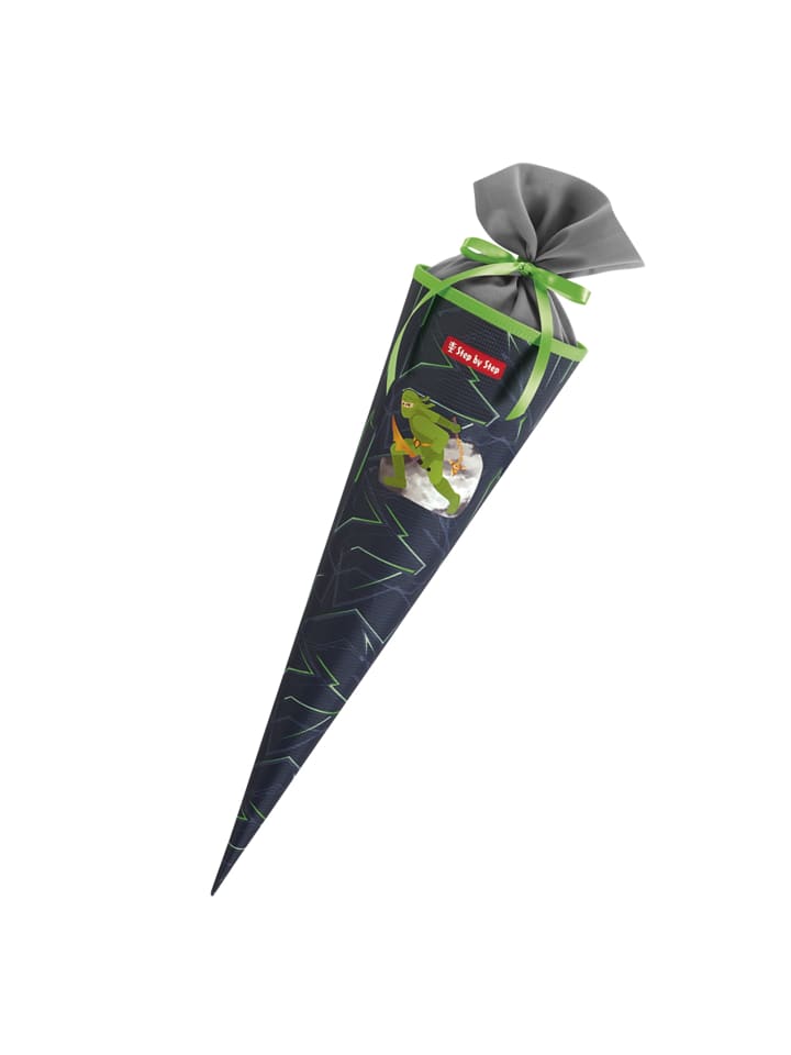Step by Step Schultüte, mit eingenähtem Bändchen in Ninja Kimo günstig kaufen onesize