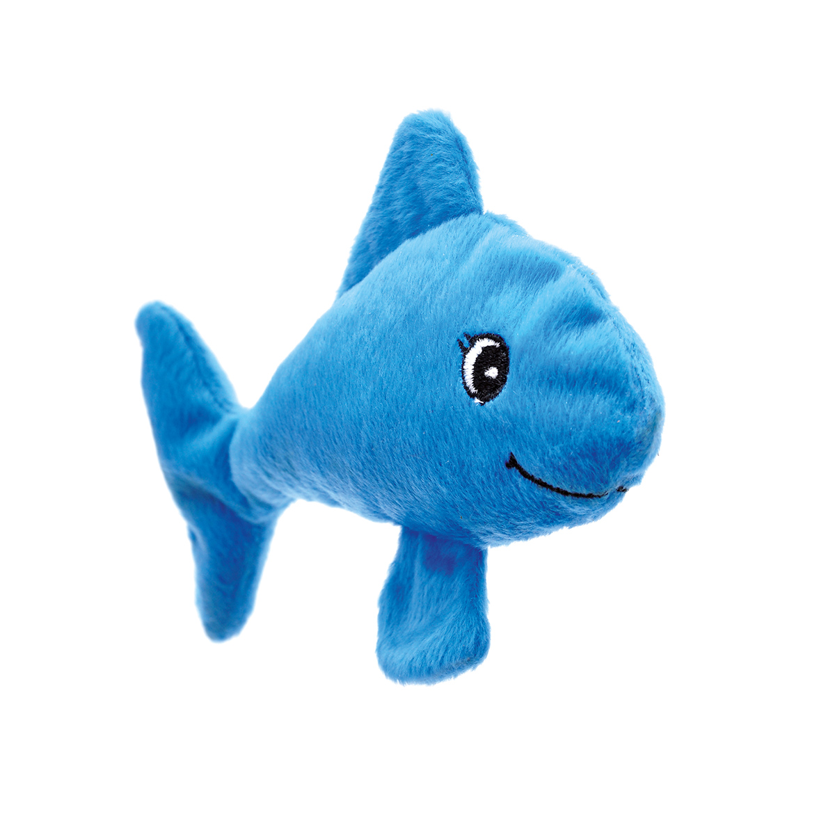 Hübsches Spielkissen in Fischform mit aromatischem Wohlfühlduft.