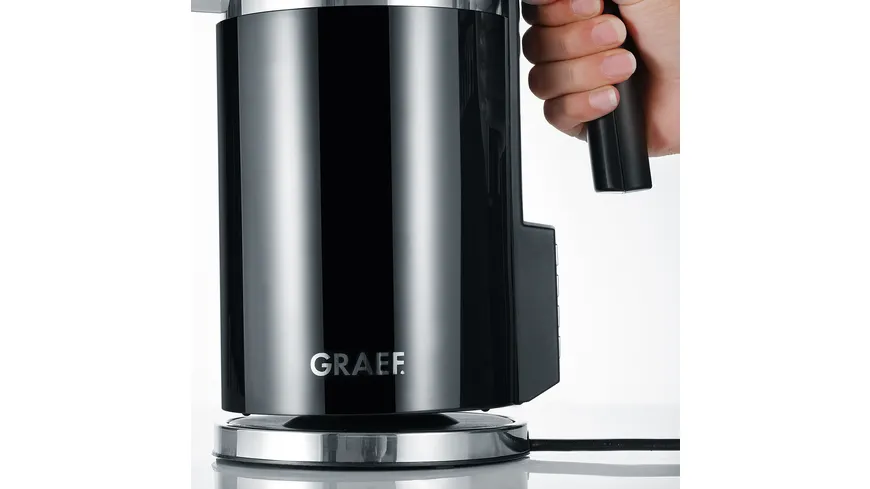 GRAEF Edelstahl Wasserkocher WK702 1,5l