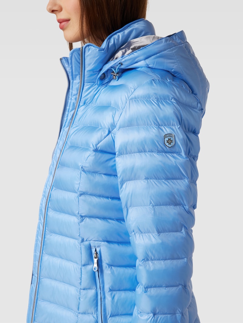 Italy Hood 1001 Funktionsjacke mit abnehmbarer Kapuze in hellblau