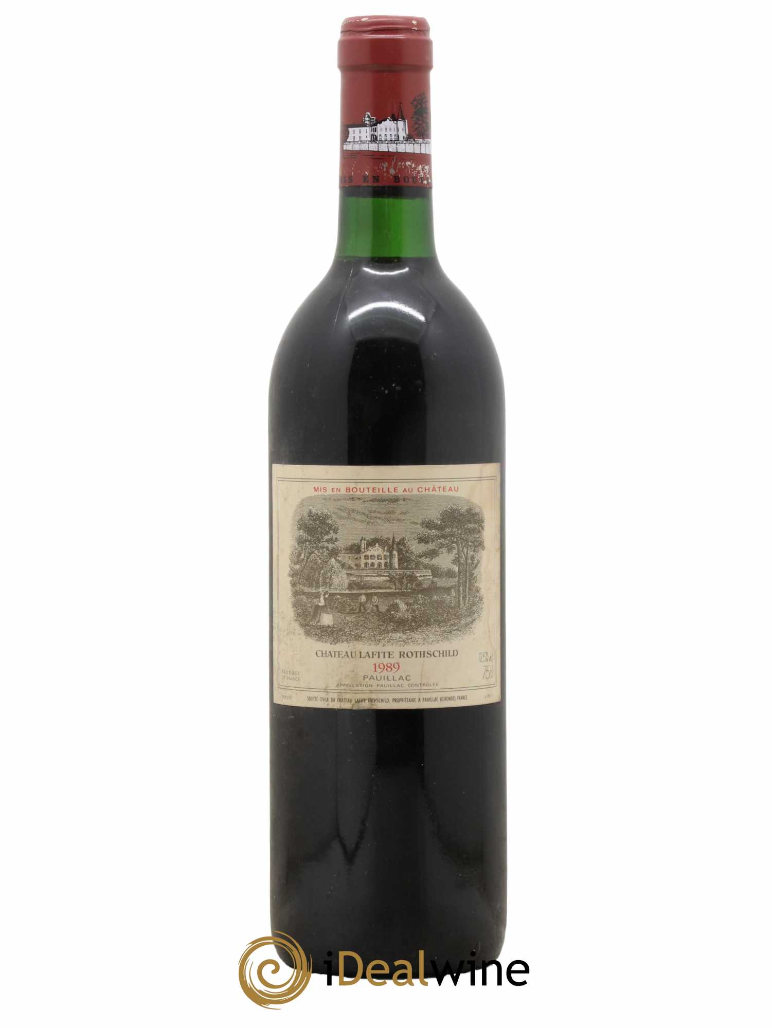 Château Lafite Rothschild 1er Grand Cru Classé  1989 - Lot de 1 Bouteille