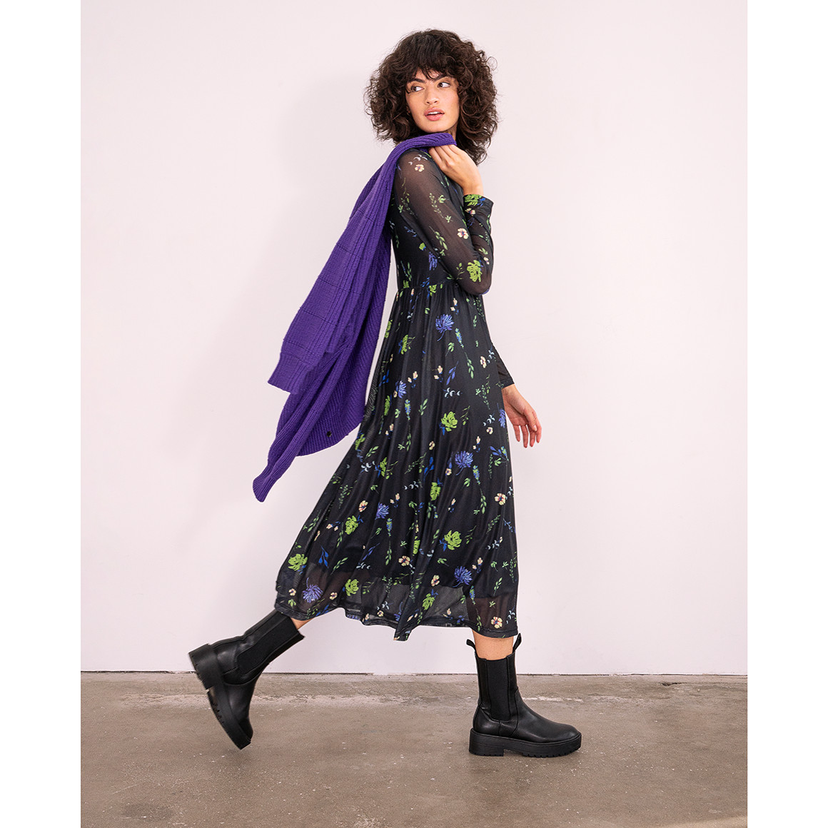 Damen Kleid aus Mesh