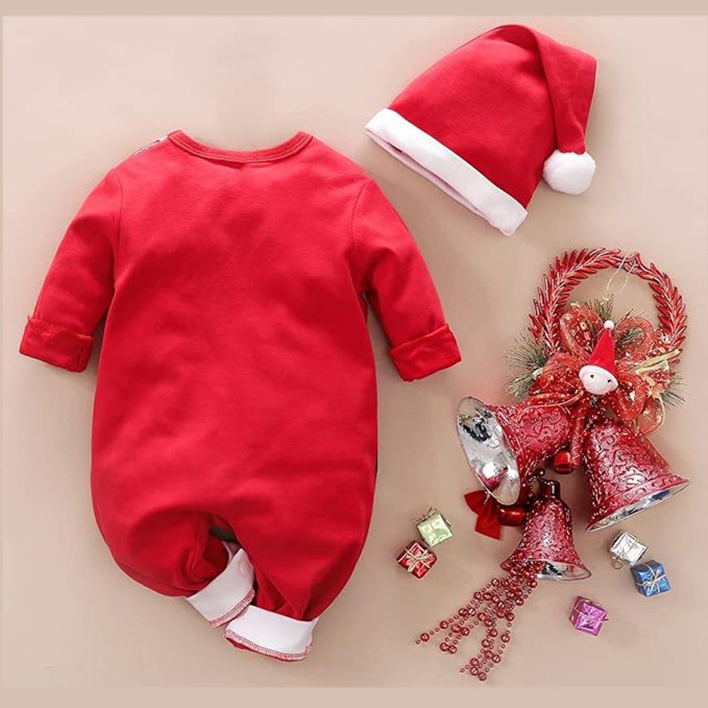 Questive Strampler Baby Jungen und Mädchen Weihnachtskostüme, Kleinkind Kinderkostüm (1-tlg)
