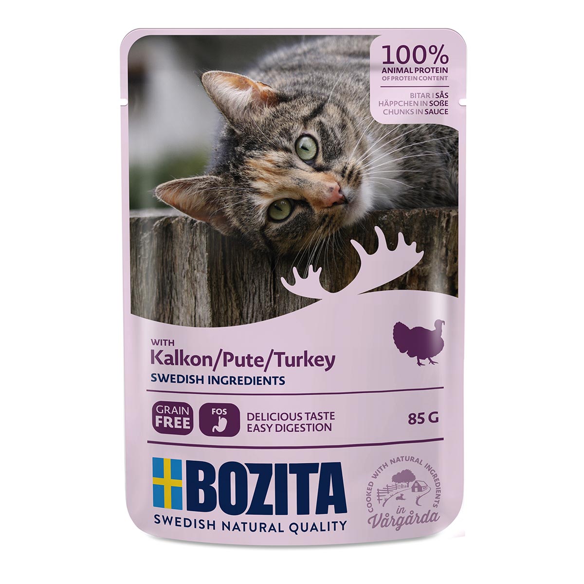 Bozita Pouch Häppchen in Soße mit Pute kaufen bei ZooRoyal