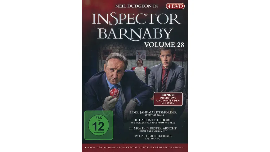Inspector Barnaby Vol. 28  [4 DVDs]