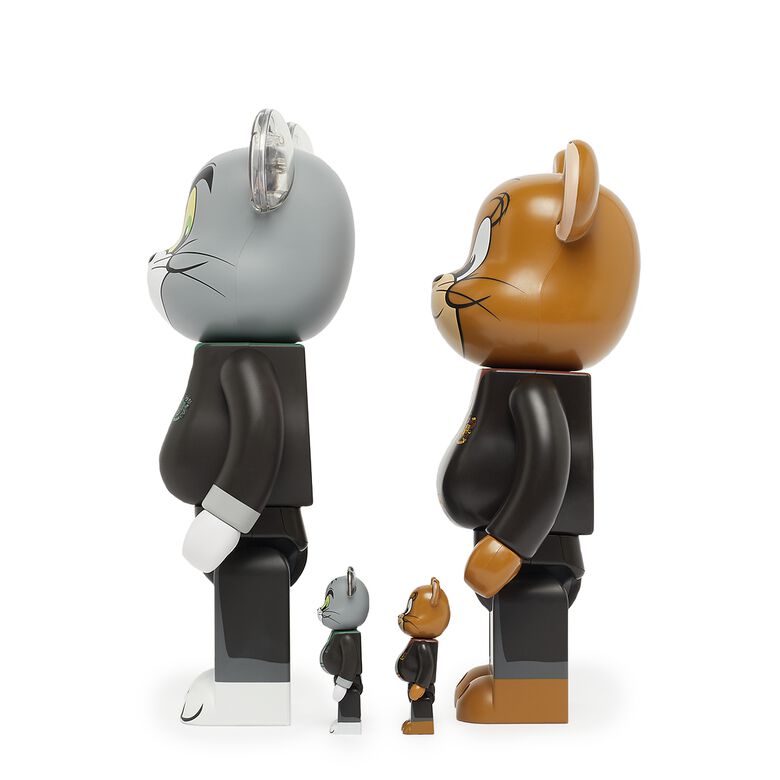 Medicom Bearbrick Tom & Jerry Hogwarts House Robes 100%&400% multicolor